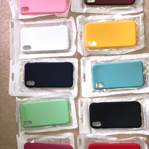 Brand New IPhone X/XS Jelly Phone Cases